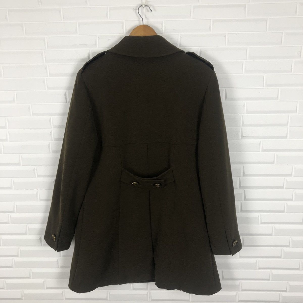 Max Mara × Vintage MAX MARA DOUBLE BREAST JACKET Size US M / EU 48-50 / 2 - 5 Thumbnail