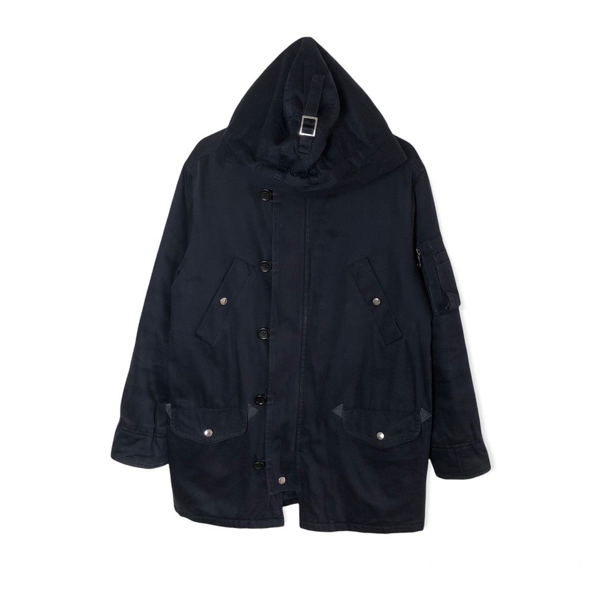 A.P.C RUE MADAME PARIS PADDING ELBOW HOODIE JACKET