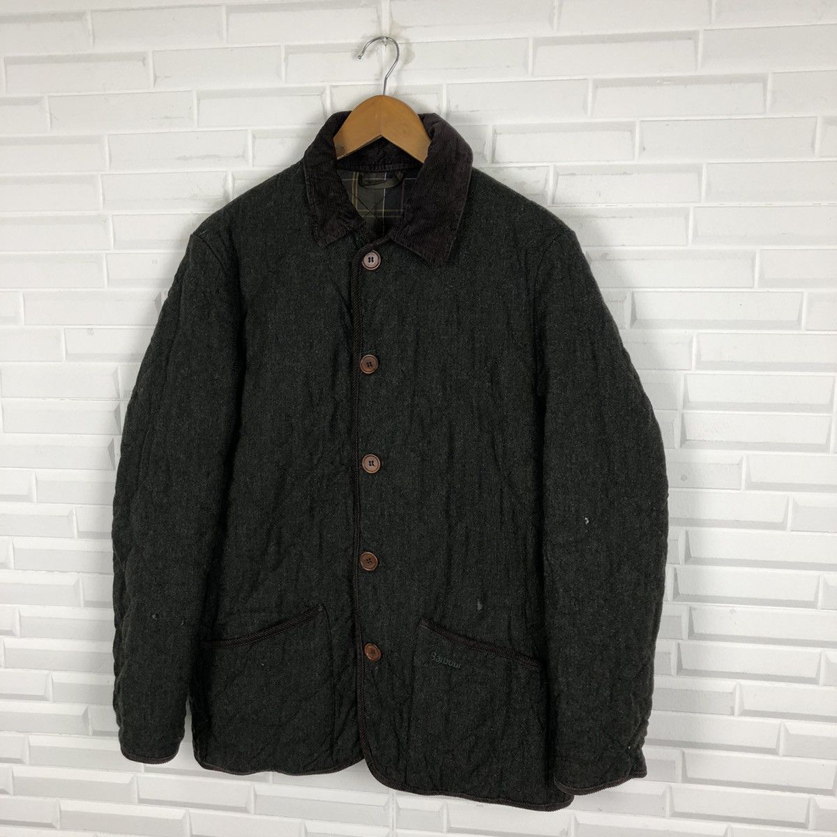 Barbour × Vintage BARBOUR QUILTED JACKET MADE IN ENGLAND Size US M / EU 48-50 / 2 - 2 Thumbnail