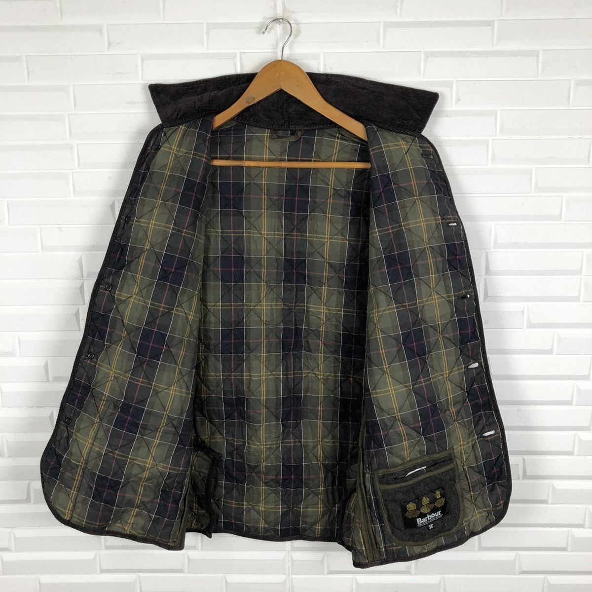 Barbour × Vintage BARBOUR QUILTED JACKET MADE IN ENGLAND Size US M / EU 48-50 / 2 - 4 Thumbnail