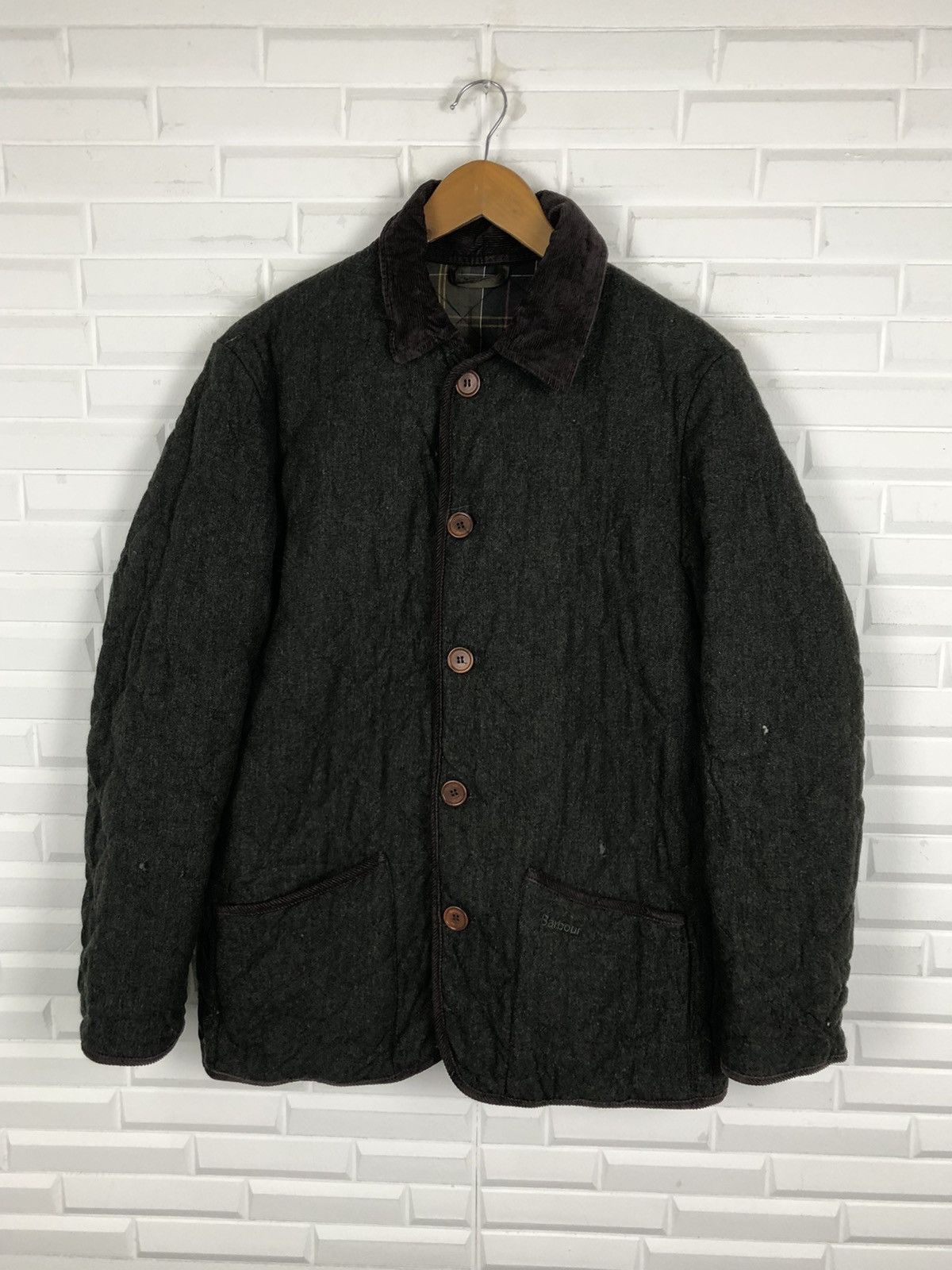 Barbour × Vintage BARBOUR QUILTED JACKET MADE IN ENGLAND Size US M / EU 48-50 / 2 - 1 Thumbnail