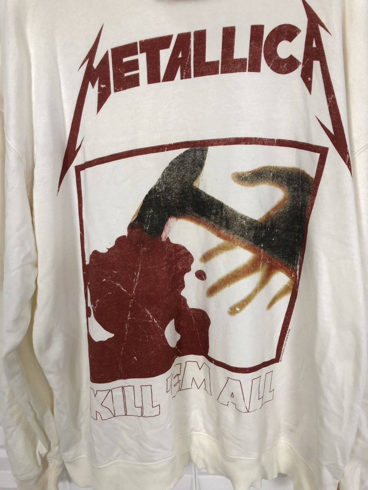 Band Tees × Divided × H&M 2018 METALLICA UNDER LICENSE HOODIE SWEASHIRT Size US XL / EU 56 / 4 - 8 Thumbnail