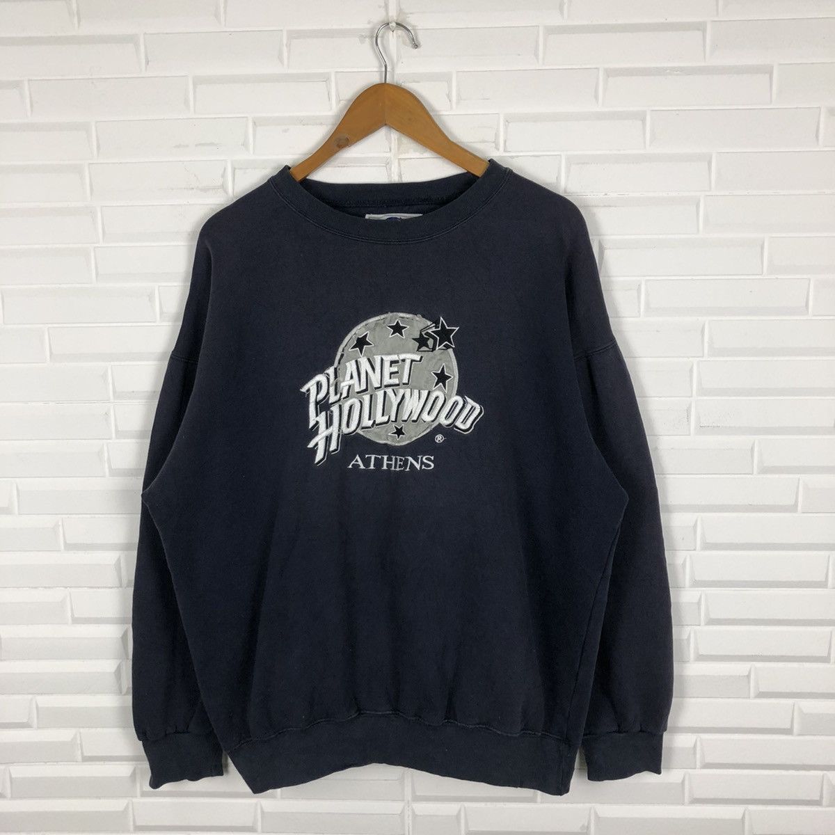 Planet Hollywood × Vintage PLANET HOLLYWOOD ATHENS SWEATSHIRT VINTAGE Size US L / EU 52-54 / 3 - 1 Thumbnail