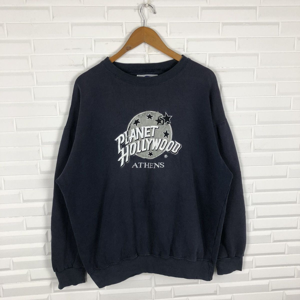 Planet Hollywood × Vintage PLANET HOLLYWOOD ATHENS SWEATSHIRT VINTAGE Size US L / EU 52-54 / 3 - 4 Thumbnail