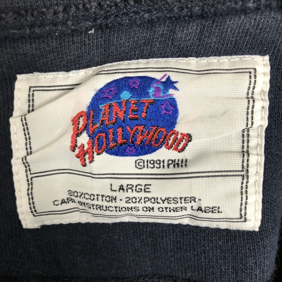 Planet Hollywood × Vintage PLANET HOLLYWOOD ATHENS SWEATSHIRT VINTAGE Size US L / EU 52-54 / 3 - 9 Thumbnail