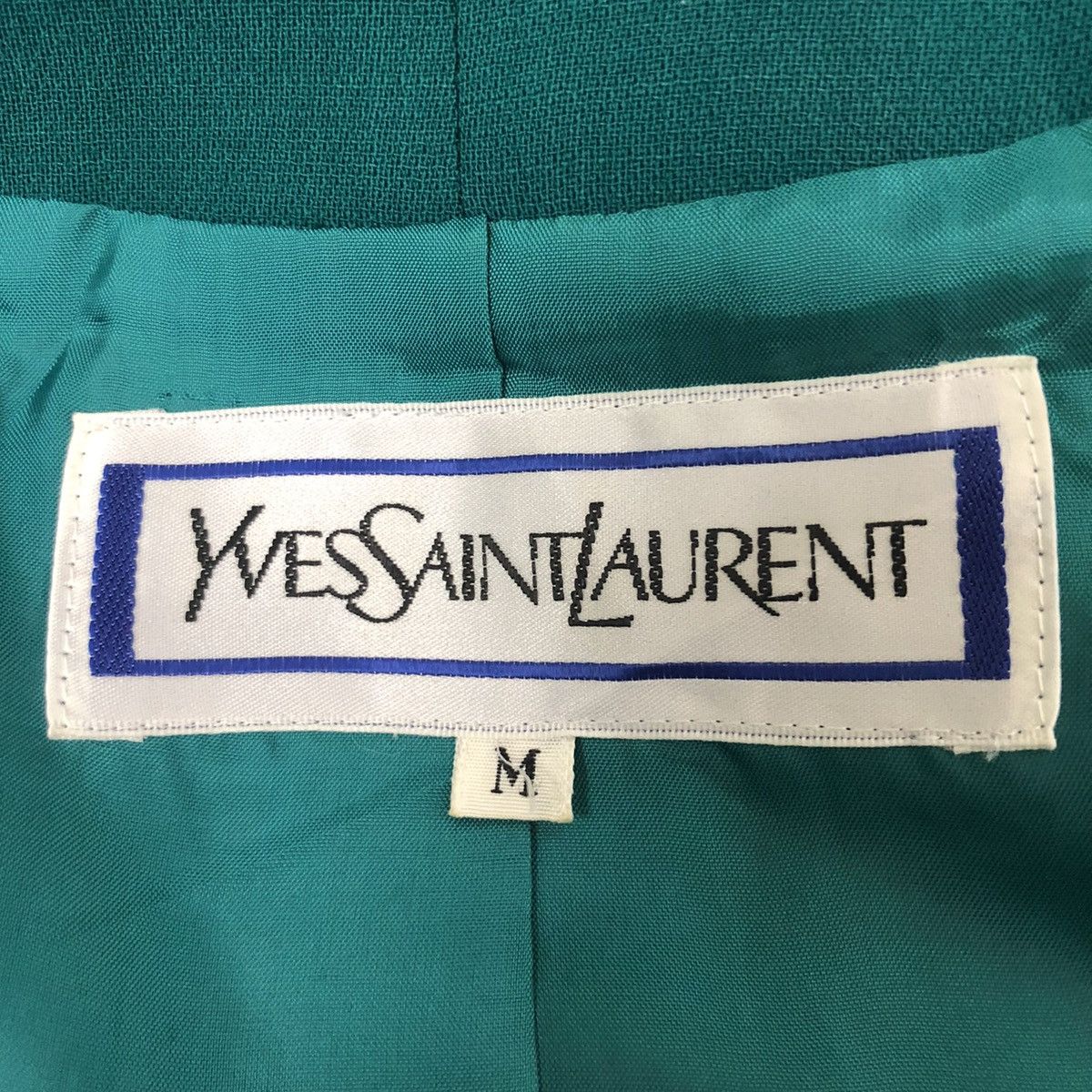 Designer × Yves Saint Laurent YVES SAINT LAUREN CROPPED LIGHT JACKET Size US M / EU 48-50 / 2 - 7 Thumbnail