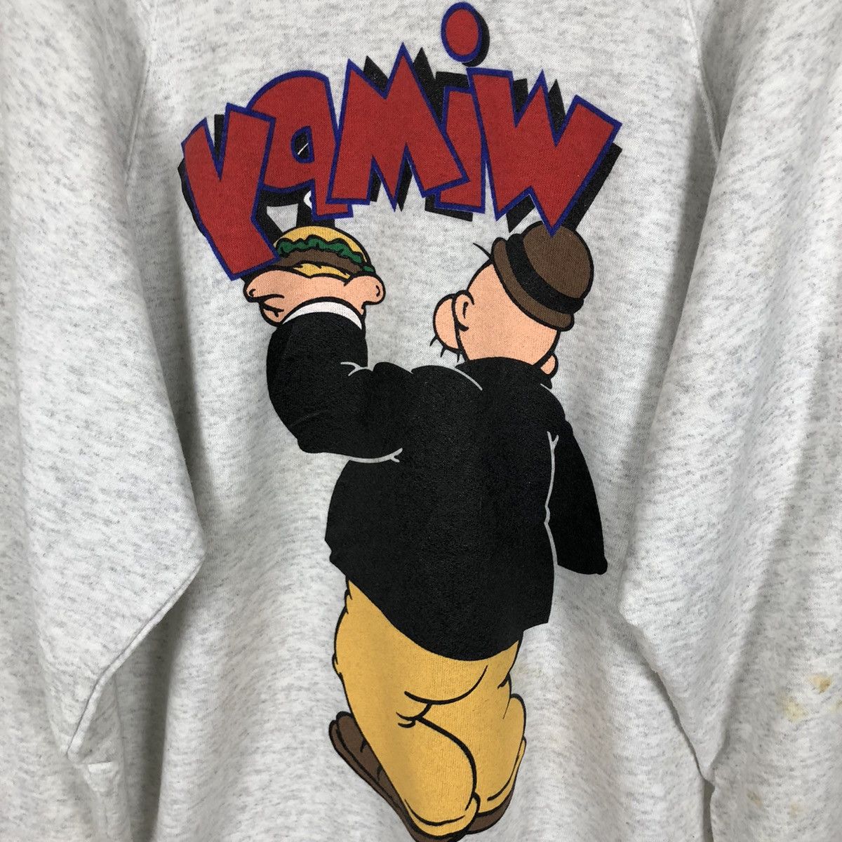 Cartoon Network × Vintage POPEYE WIMPY PLUMA 1993 SWEATSHIRT VINTAGE Size US M / EU 48-50 / 2 - 9 Thumbnail