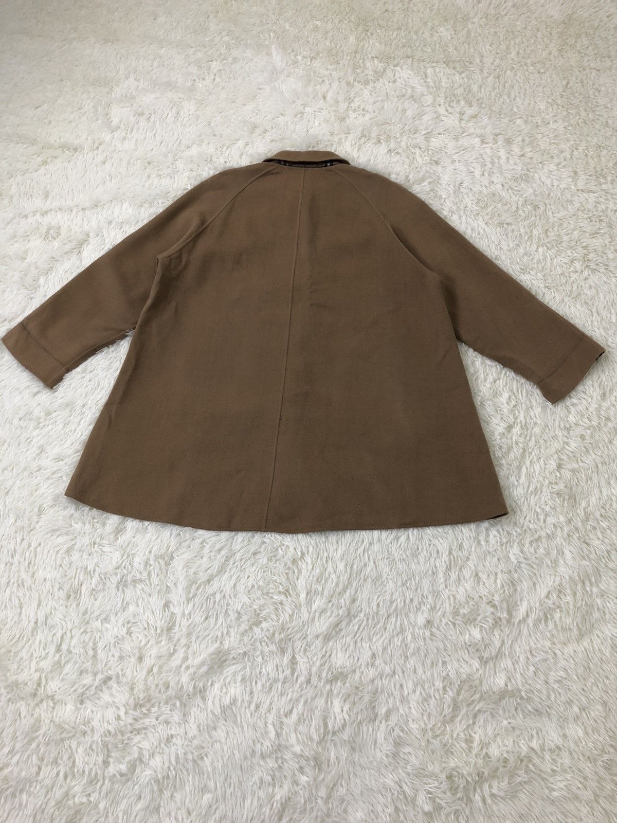 Burberry × Vintage BURBERRY PRORSUM HEAVY WOOL INSIDE NOVA CHECK JACKET Size US L / EU 52-54 / 3 - 8 Thumbnail