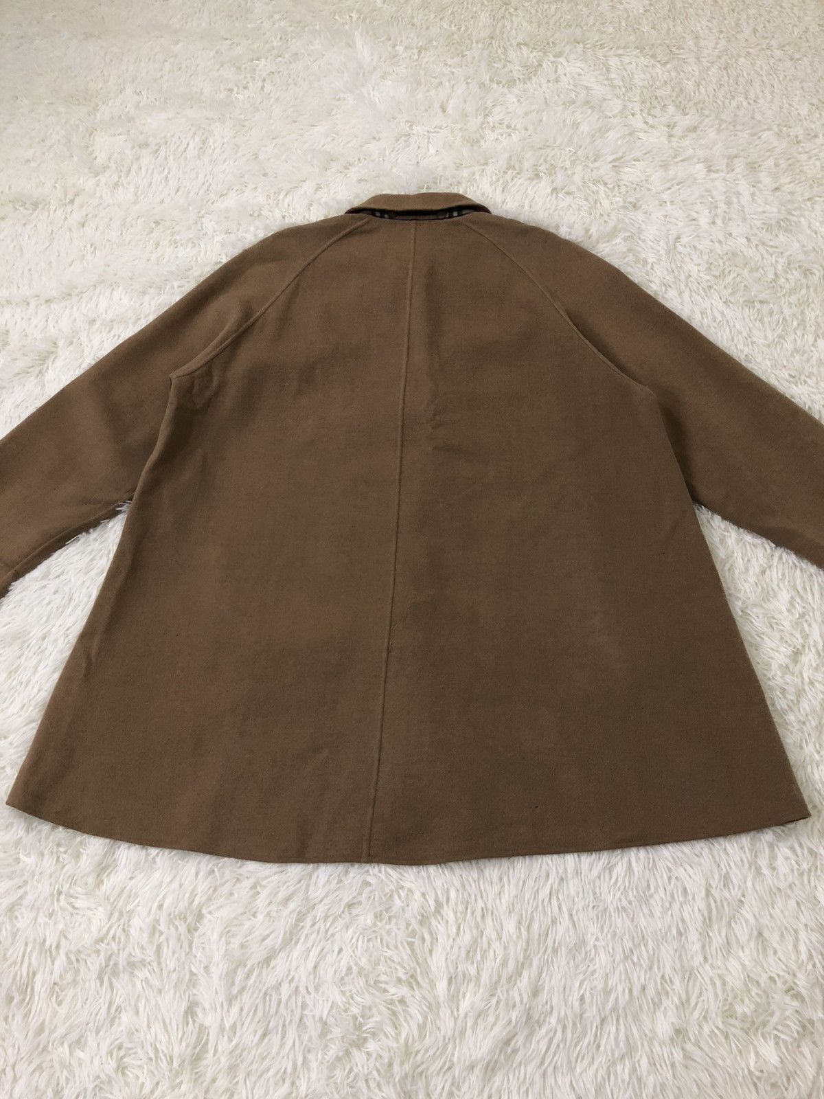 Burberry × Vintage BURBERRY PRORSUM HEAVY WOOL INSIDE NOVA CHECK JACKET Size US L / EU 52-54 / 3 - 9 Thumbnail
