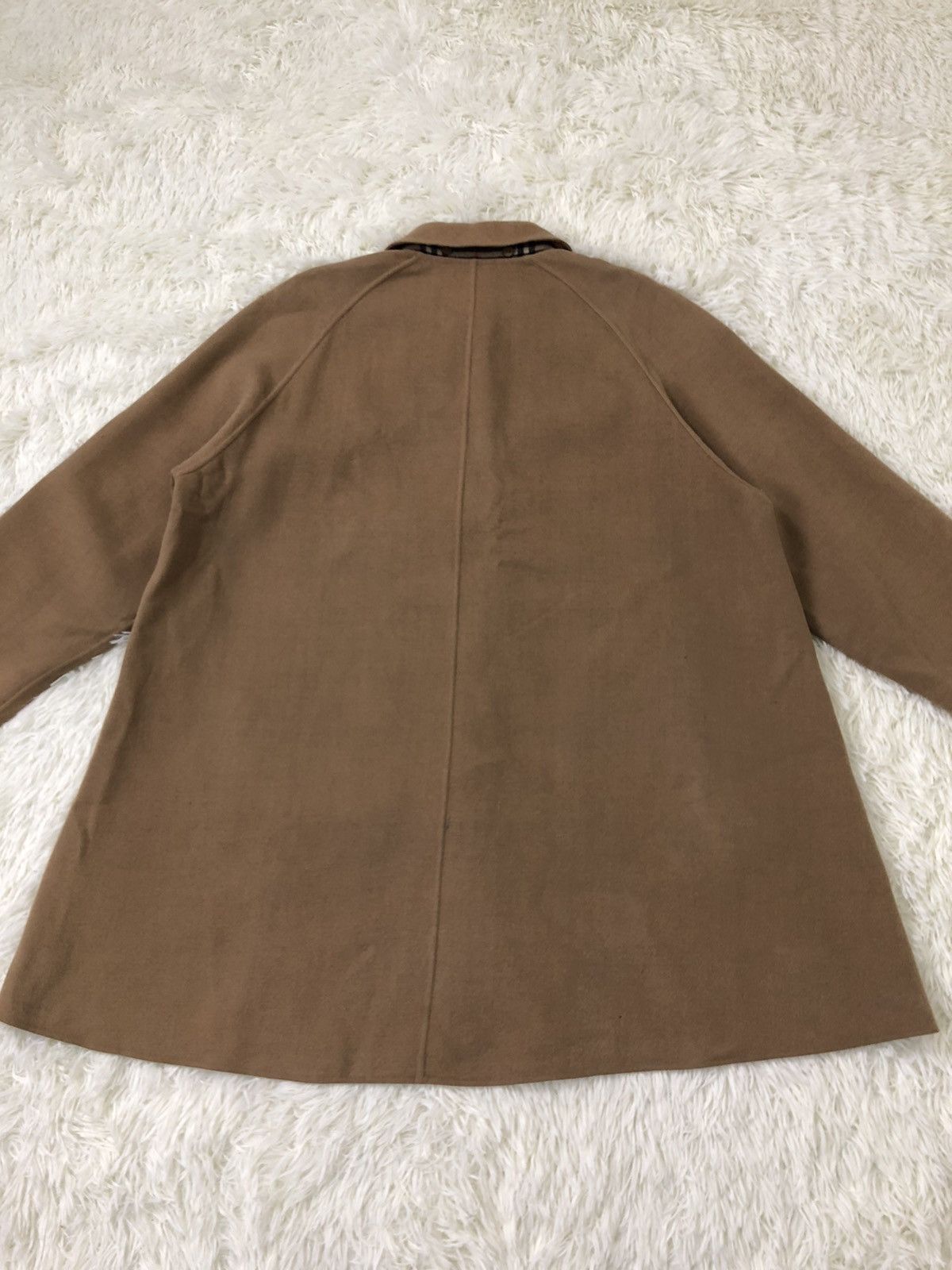 Burberry × Vintage BURBERRY PRORSUM HEAVY WOOL INSIDE NOVA CHECK JACKET Size US L / EU 52-54 / 3 - 10 Thumbnail