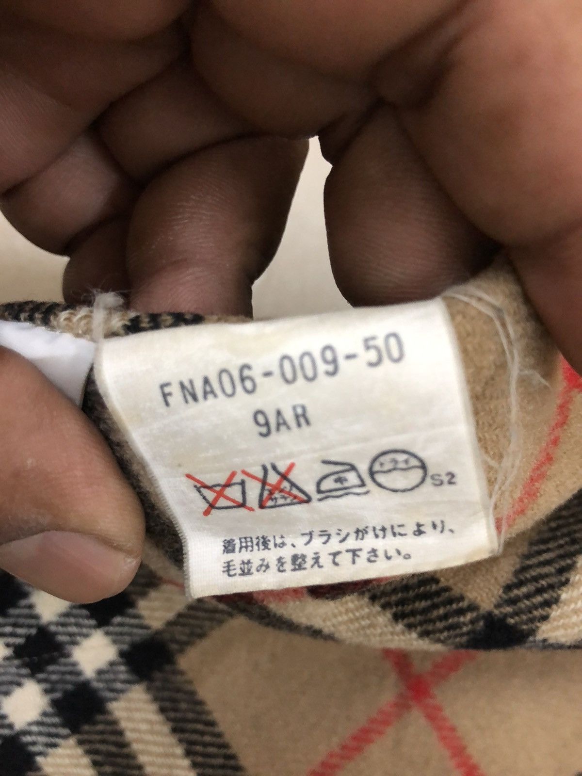 Burberry × Vintage BURBERRY PRORSUM HEAVY WOOL INSIDE NOVA CHECK JACKET Size US L / EU 52-54 / 3 - 18 Thumbnail