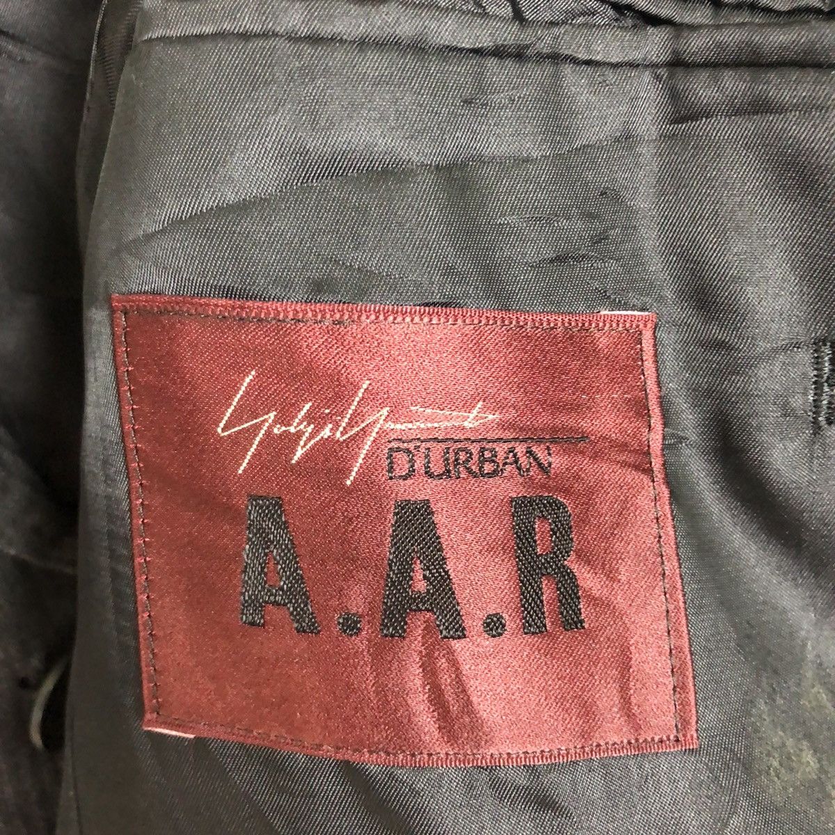 Vintage × Yohji Yamamoto A.A.R YOHJI YAMAMOTO BLAZER JACKET Size US M / EU 48-50 / 2 - 7 Thumbnail