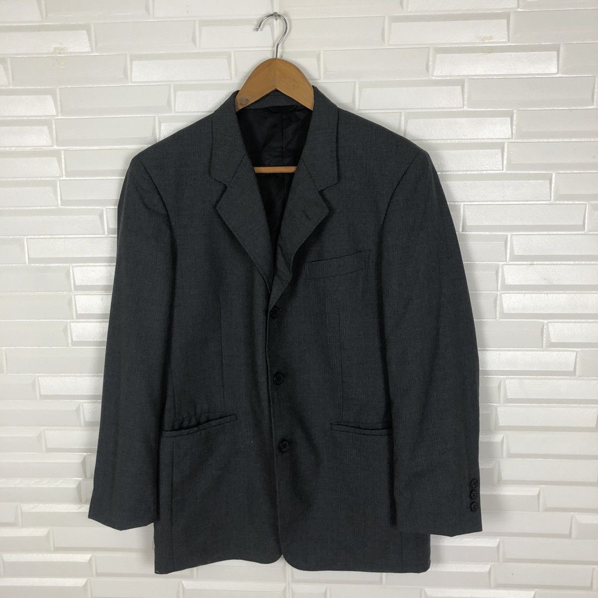 Vintage × Yohji Yamamoto A.A.R YOHJI YAMAMOTO BLAZER JACKET Size US M / EU 48-50 / 2 - 1 Thumbnail