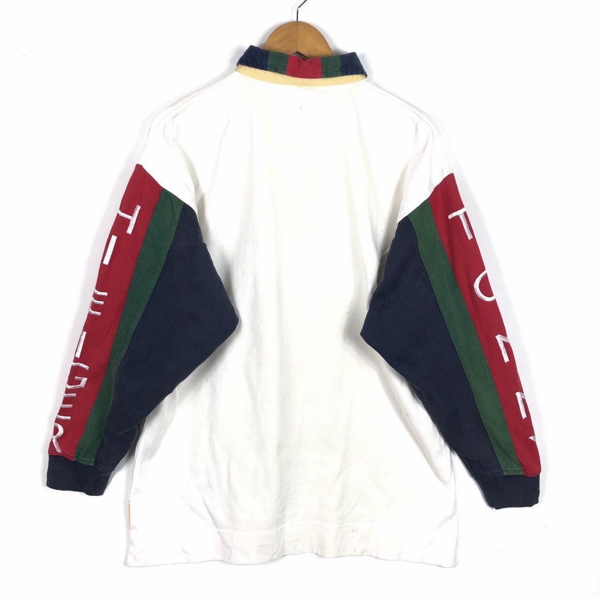 Tommy Hilfiger Vintage Tommy Hilfiger Sailing Gear Sweatshirt Big Logo Size US L / EU 52-54 / 3 - 2 Thumbnail