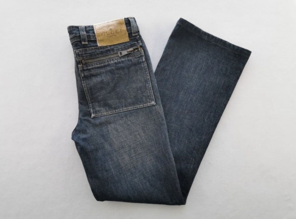 Gucci Gucci Distressed Denim Jeans Made in Italy Size US 29 - 1 Thumbnail