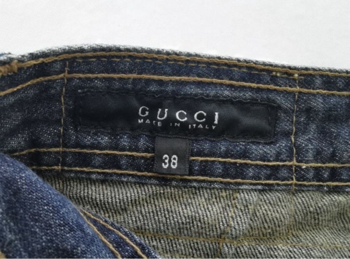 Gucci Gucci Distressed Denim Jeans Made in Italy Size US 29 - 7 Thumbnail