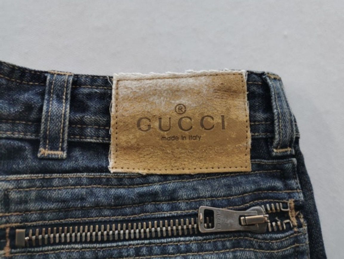 Gucci Gucci Distressed Denim Jeans Made in Italy Size US 29 - 6 Thumbnail