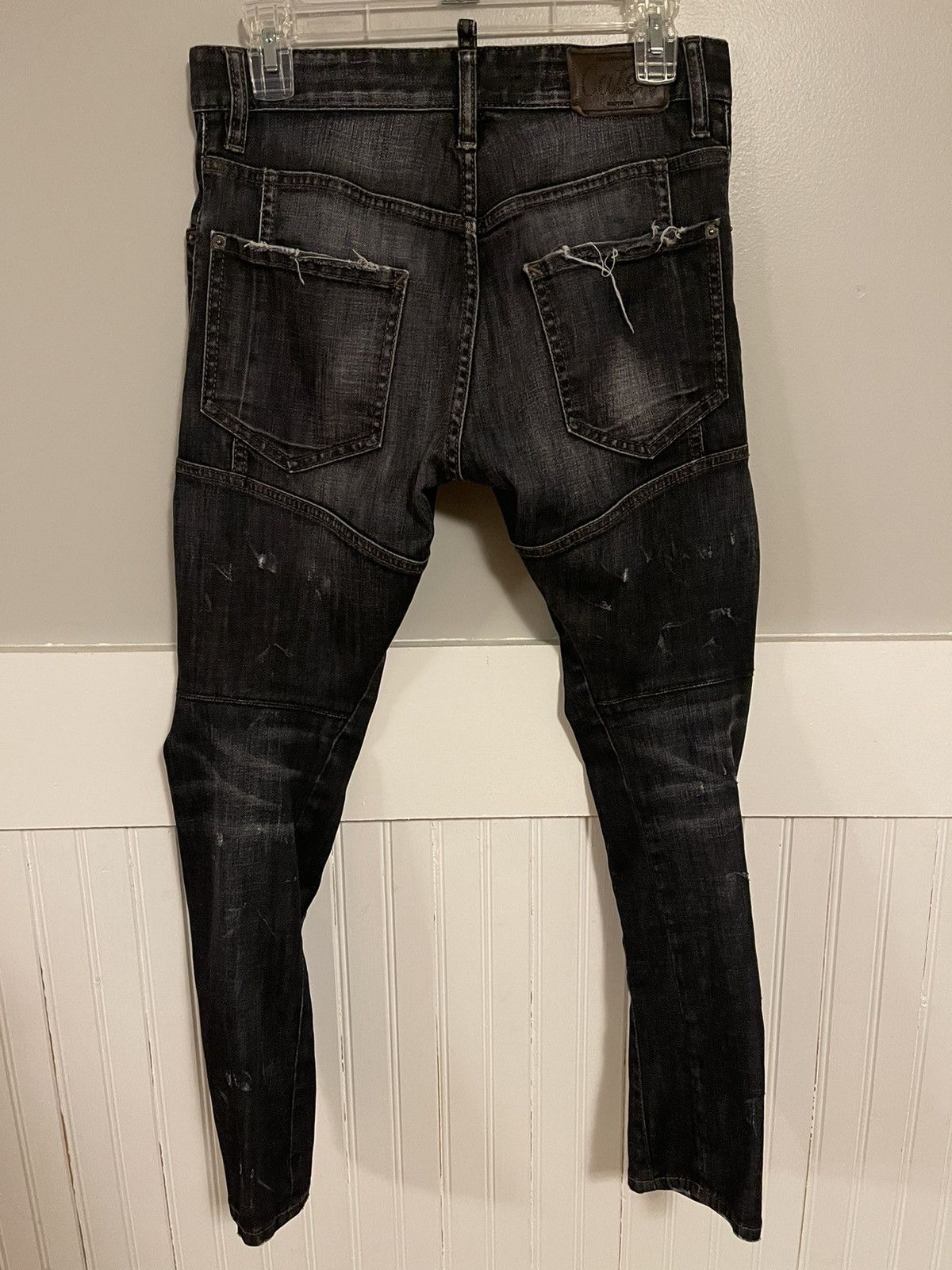 Dsquared2 Tidy Biker Stretch Denim size 44 ( 29 us ) Size US 29 - 1 Thumbnail