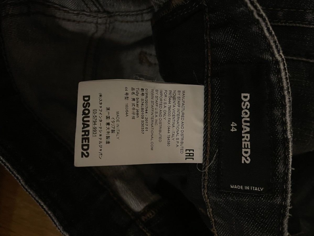 Dsquared2 Tidy Biker Stretch Denim size 44 ( 29 us ) Size US 29 - 4 Thumbnail