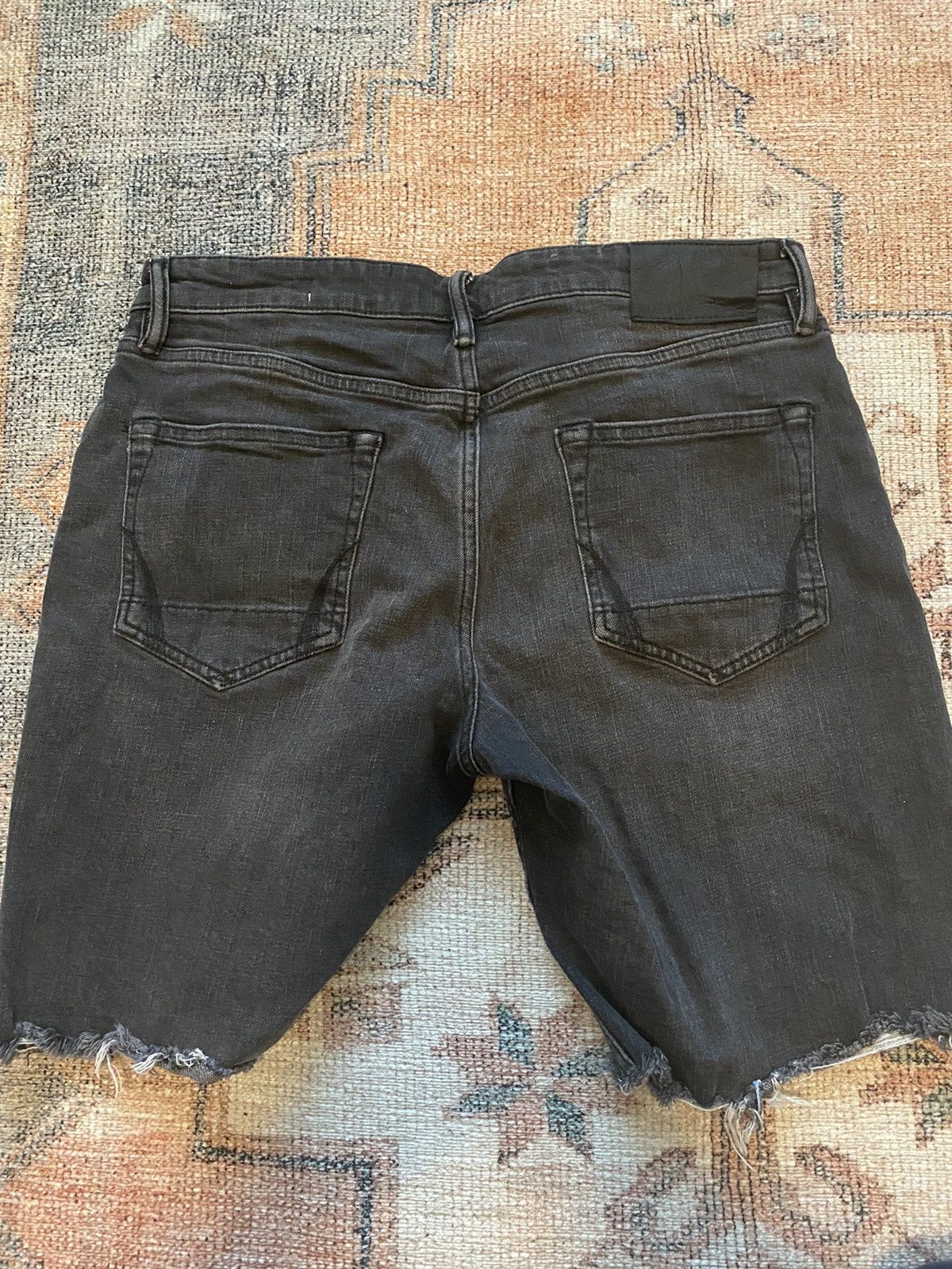 Allsaints Allsaints Switch Denim Shorts jeans 31 Washed Black Size US 31 - 2 Thumbnail