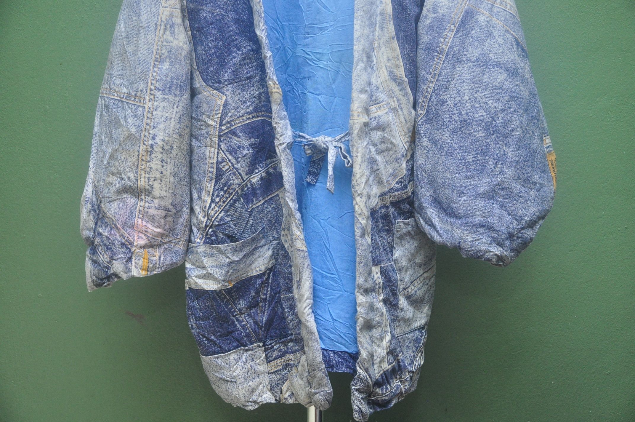 Japanese Brand × Vintage Young Village Japanese Fashion Design Kimono Japanese Size US XL / EU 56 / 4 - 4 Thumbnail