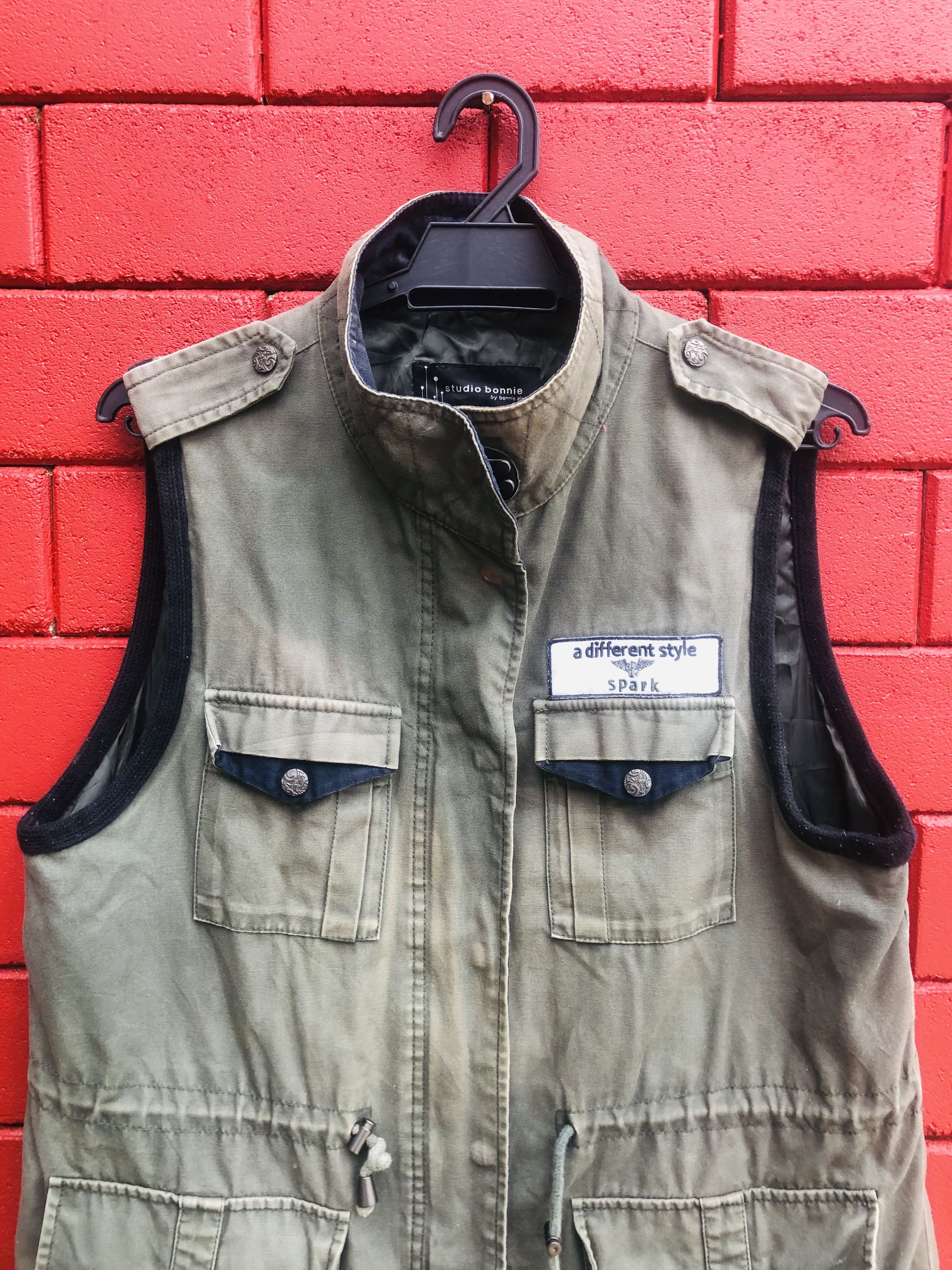 Band Tees × Japanese Brand Vintage Panic At The Disco Vest Green Army Size US L / EU 52-54 / 3 - 4 Thumbnail