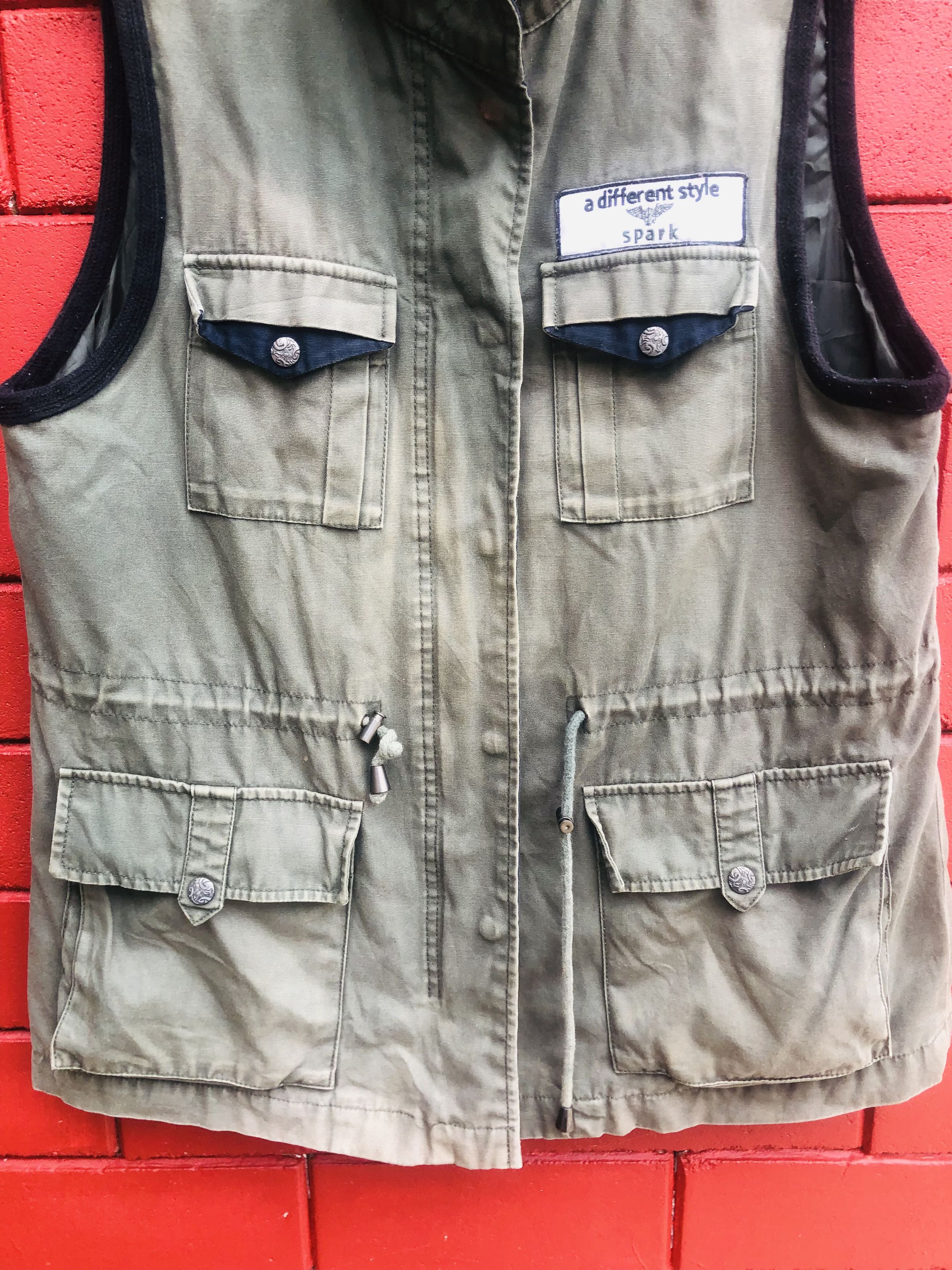 Band Tees × Japanese Brand Vintage Panic At The Disco Vest Green Army Size US L / EU 52-54 / 3 - 5 Thumbnail