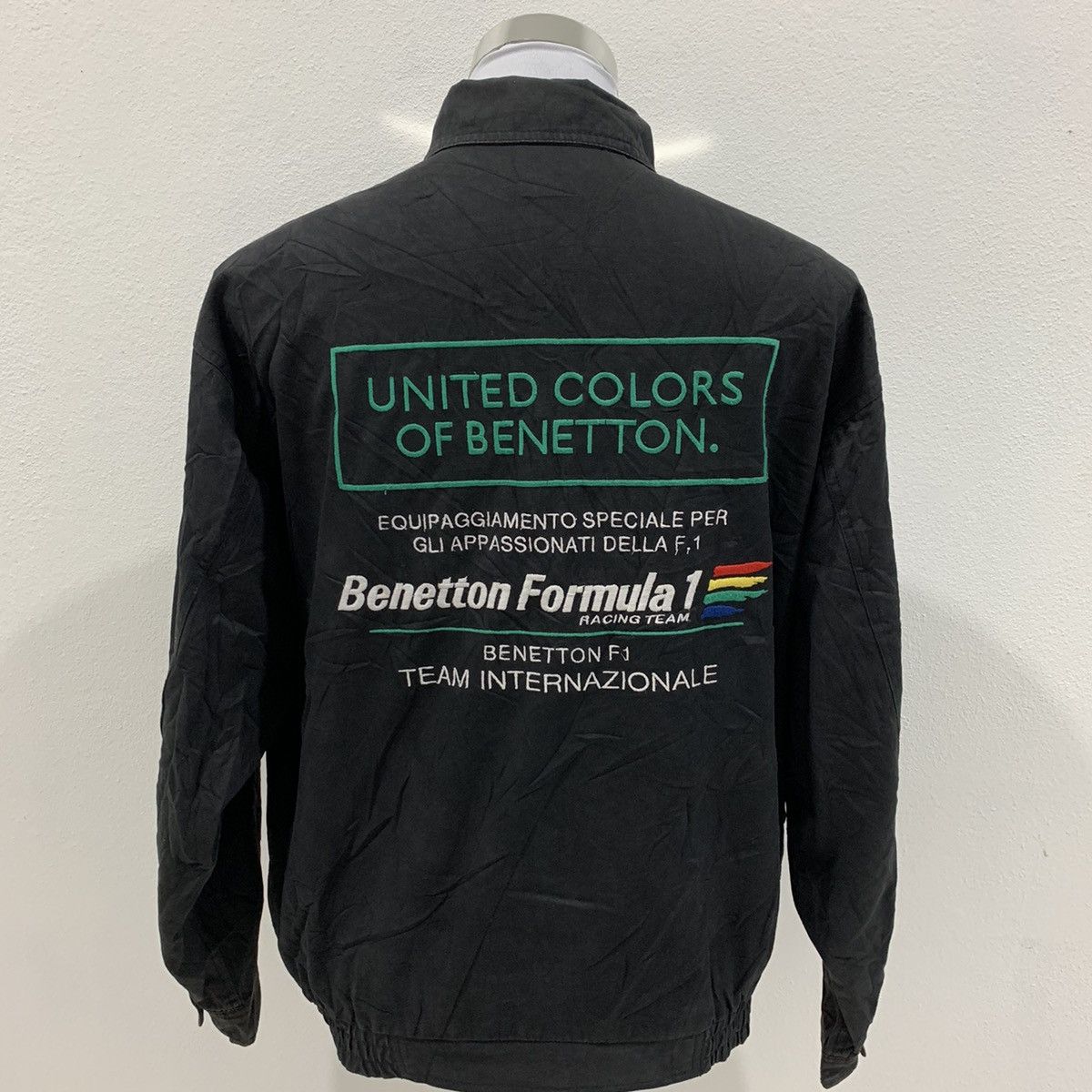 RARE Embroidered UnitedColour Of Benetton Jacket
