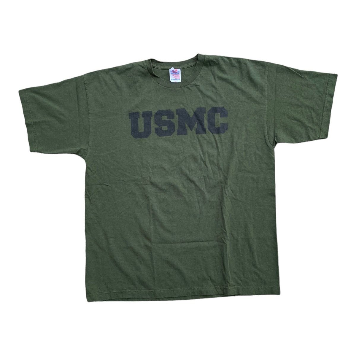 Vintage 00s USMC Marine Corpse Military Green Vintage T-shirt Size US XL / EU 56 / 4 - 1 Thumbnail