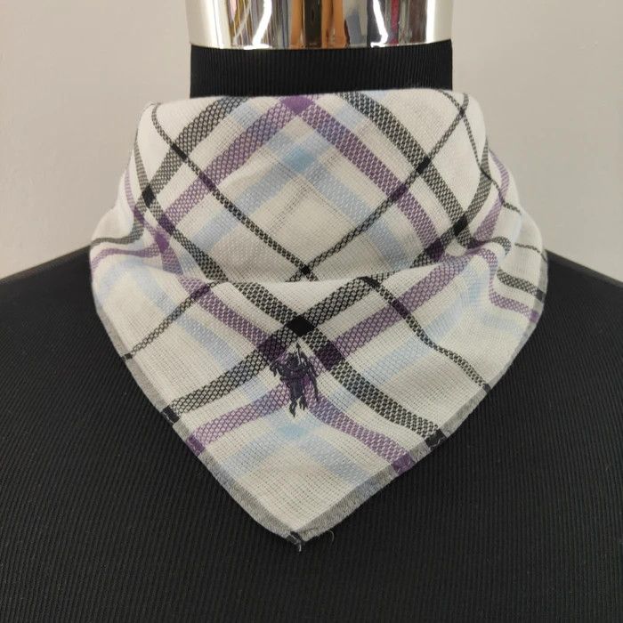 Burberry × Vintage Handkerchief/ Bandana - 3F1943 Size ONE SIZE - 5 Thumbnail