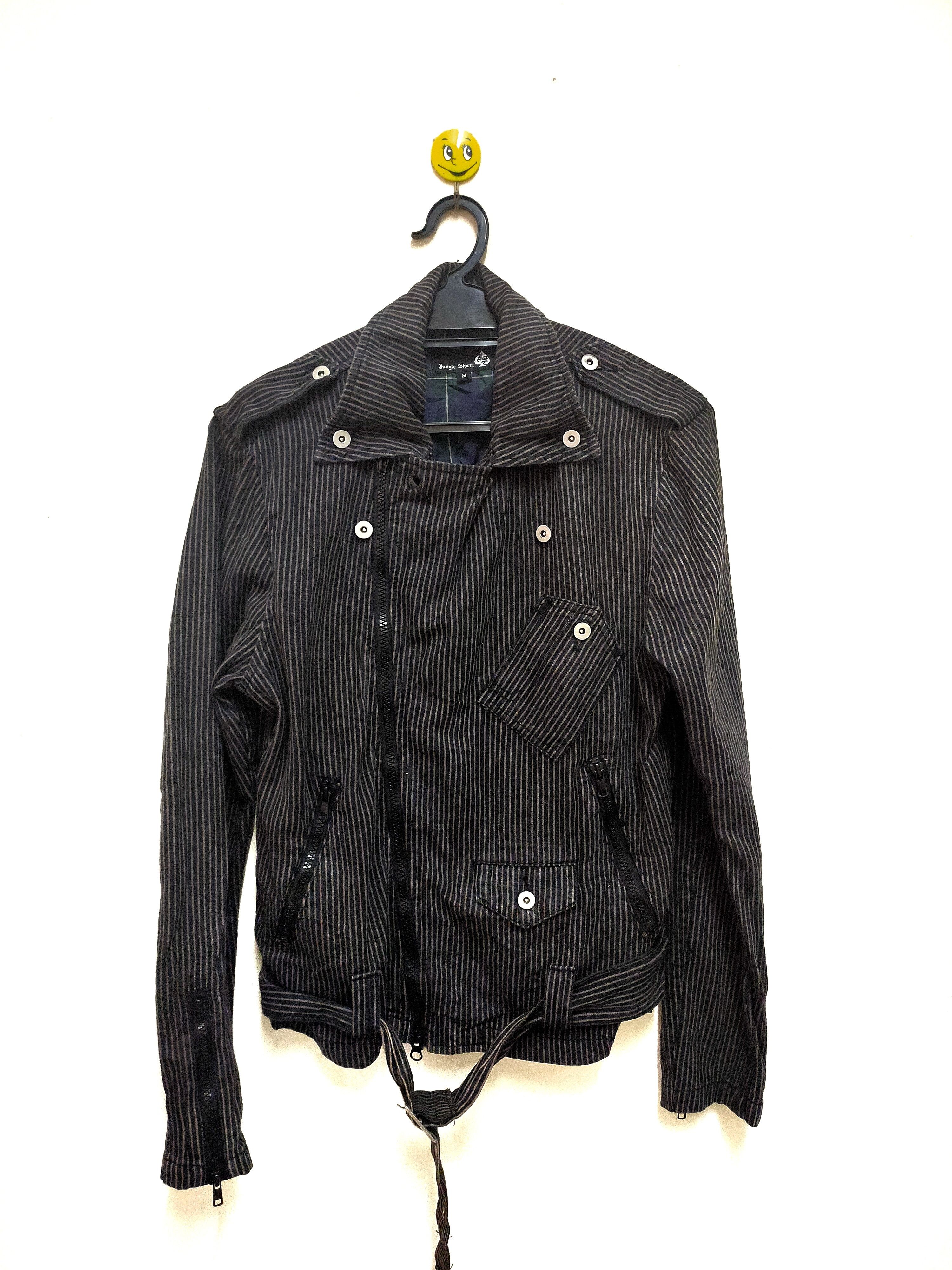 Japanese Brand Jungle Storm Zipper Jacket Punk Riding Style Size US M / EU 48-50 / 2 - 3 Thumbnail