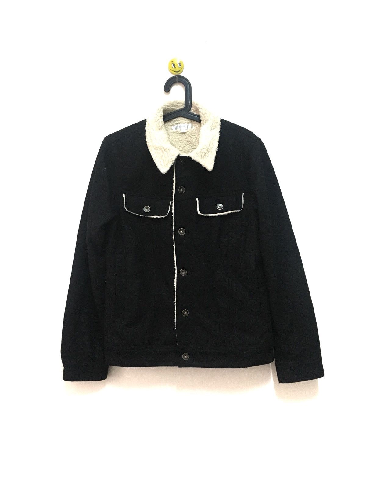 Japanese Brand Jungle Storm Wool Sherpa Button Up Jacket Size US L / EU 52-54 / 3 - 1 Thumbnail