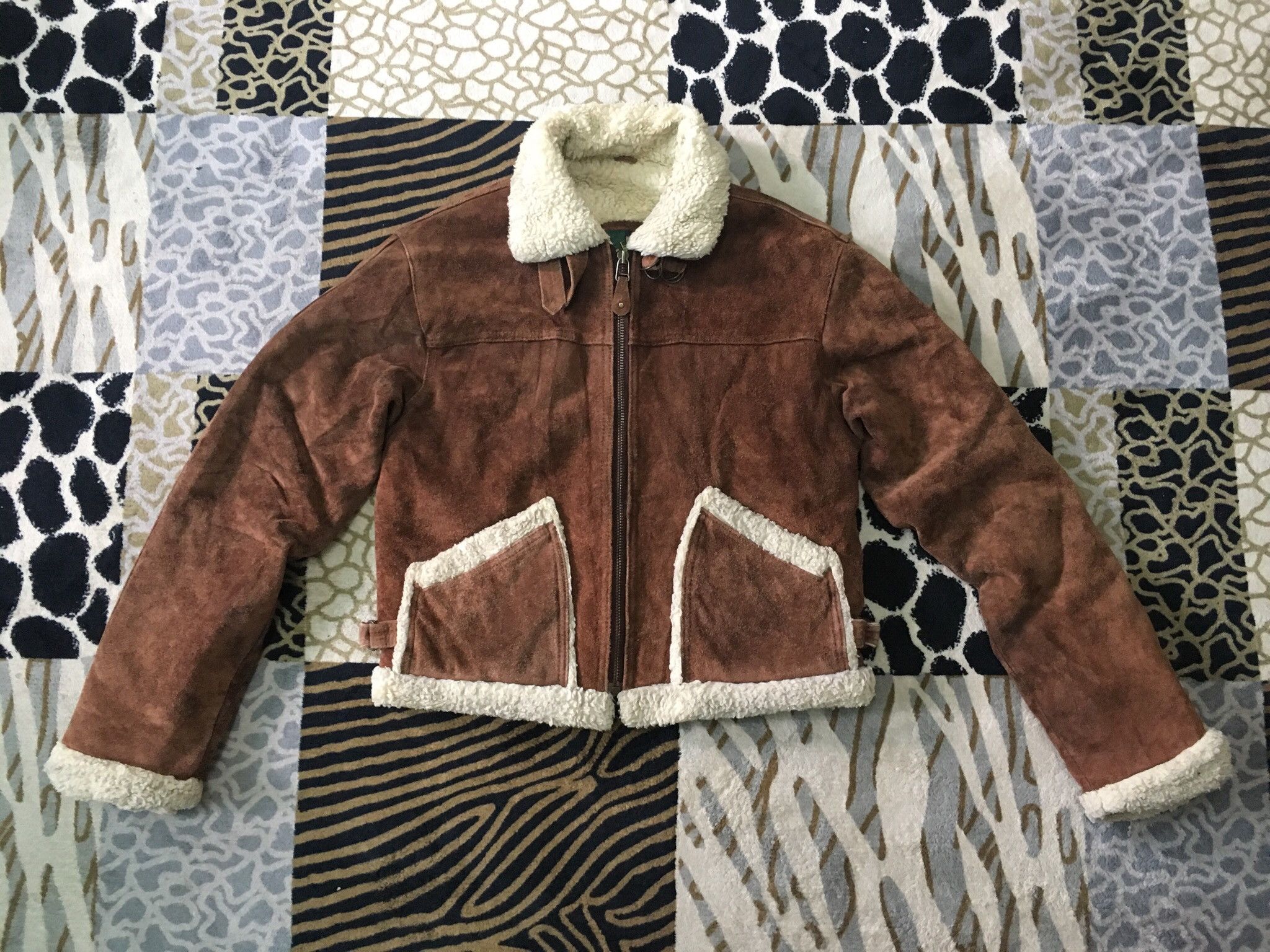 Leather Leather Jacket Made In The World Sherpa Heavy Jacket Zipper Size US M / EU 48-50 / 2 - 1 Thumbnail