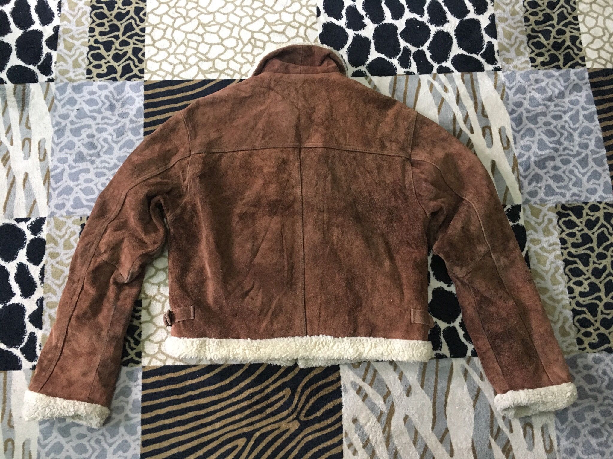 Leather Leather Jacket Made In The World Sherpa Heavy Jacket Zipper Size US M / EU 48-50 / 2 - 2 Thumbnail