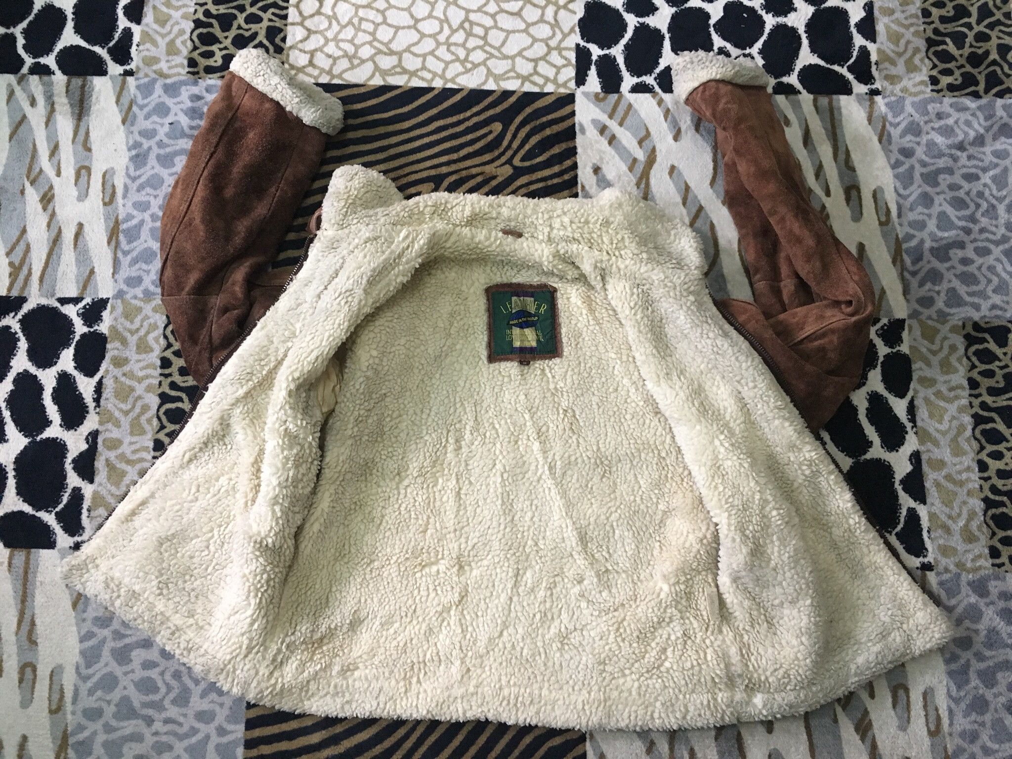 Leather Leather Jacket Made In The World Sherpa Heavy Jacket Zipper Size US M / EU 48-50 / 2 - 4 Thumbnail