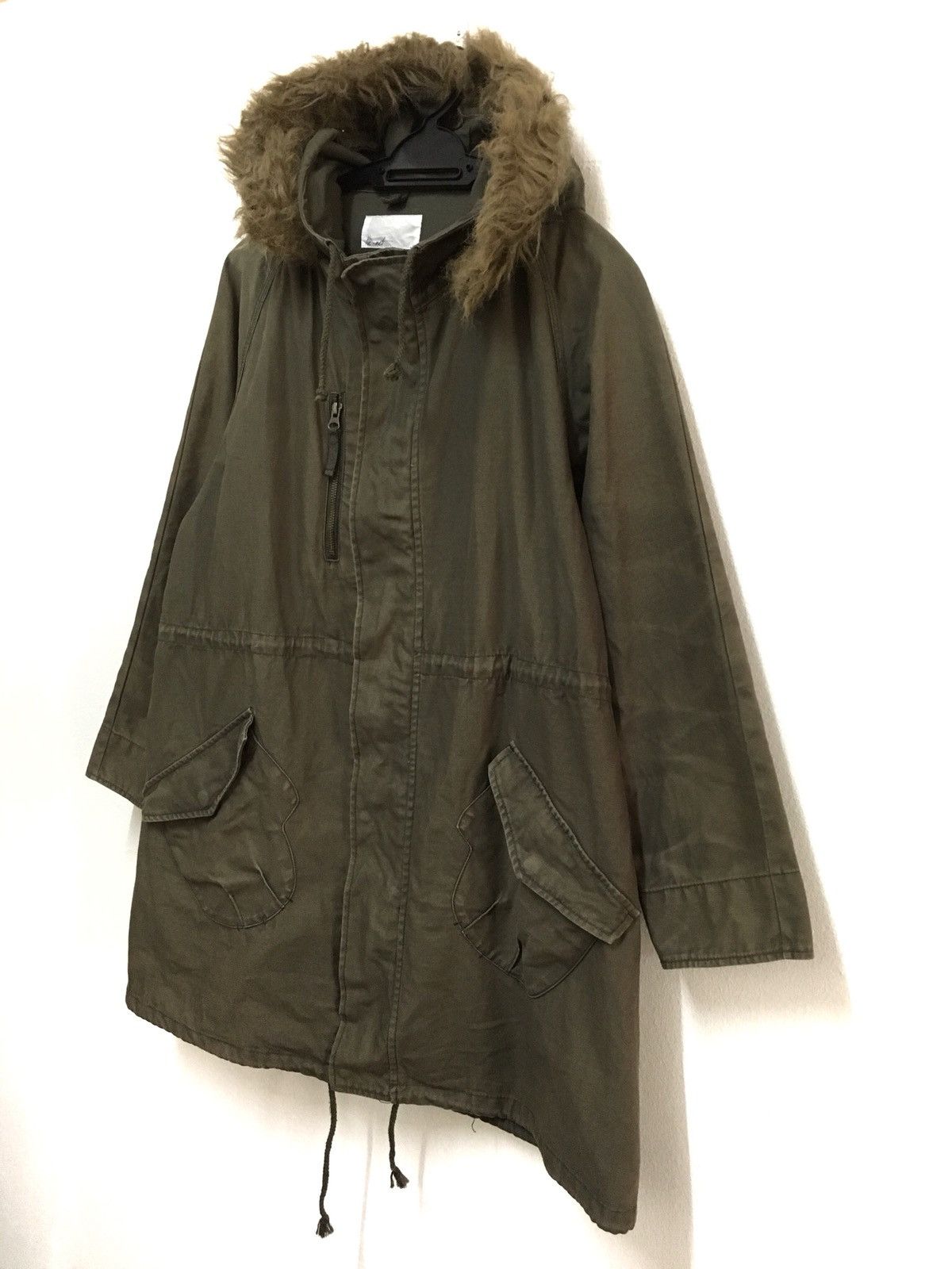 Issey Miyake Ne-net Issey Miyake Parka Hoodie Green Army Size US M / EU 48-50 / 2 - 3 Thumbnail