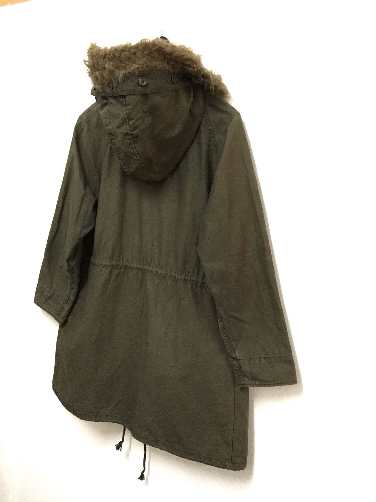 Issey Miyake Ne-net Issey Miyake Parka Hoodie Green Army Size US M / EU 48-50 / 2 - 4 Thumbnail