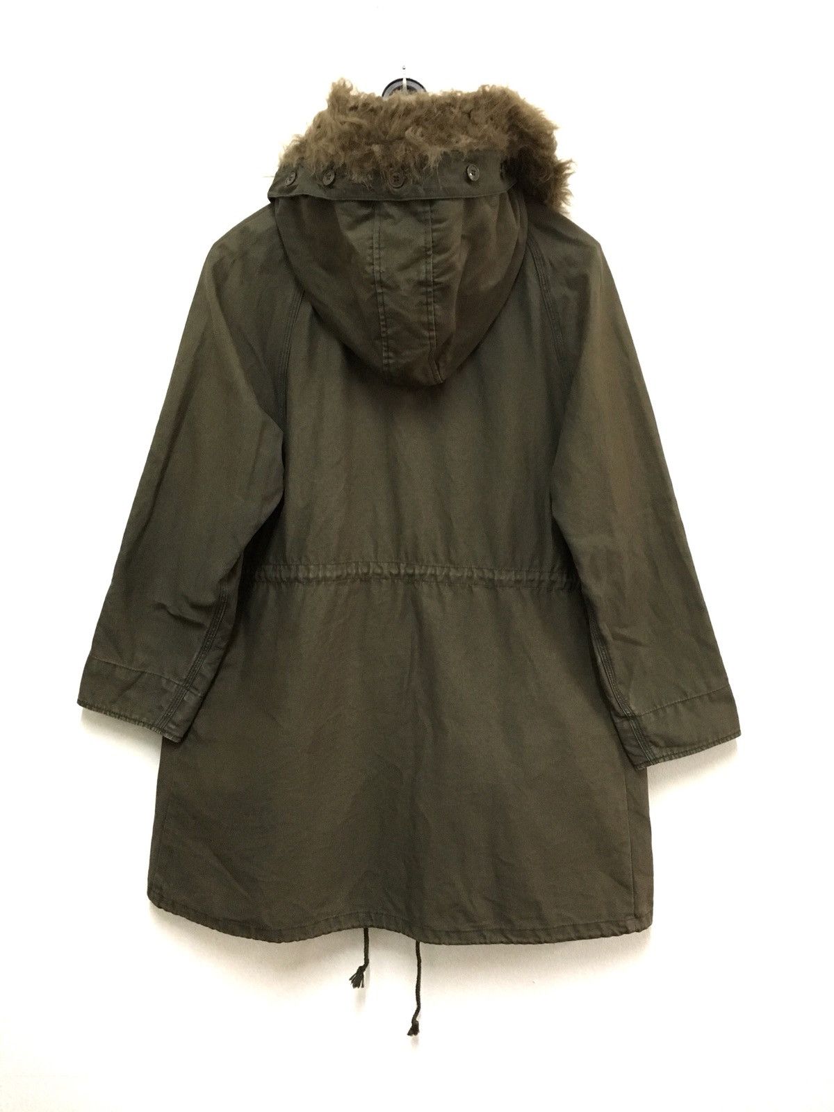 Issey Miyake Ne-net Issey Miyake Parka Hoodie Green Army Size US M / EU 48-50 / 2 - 2 Thumbnail