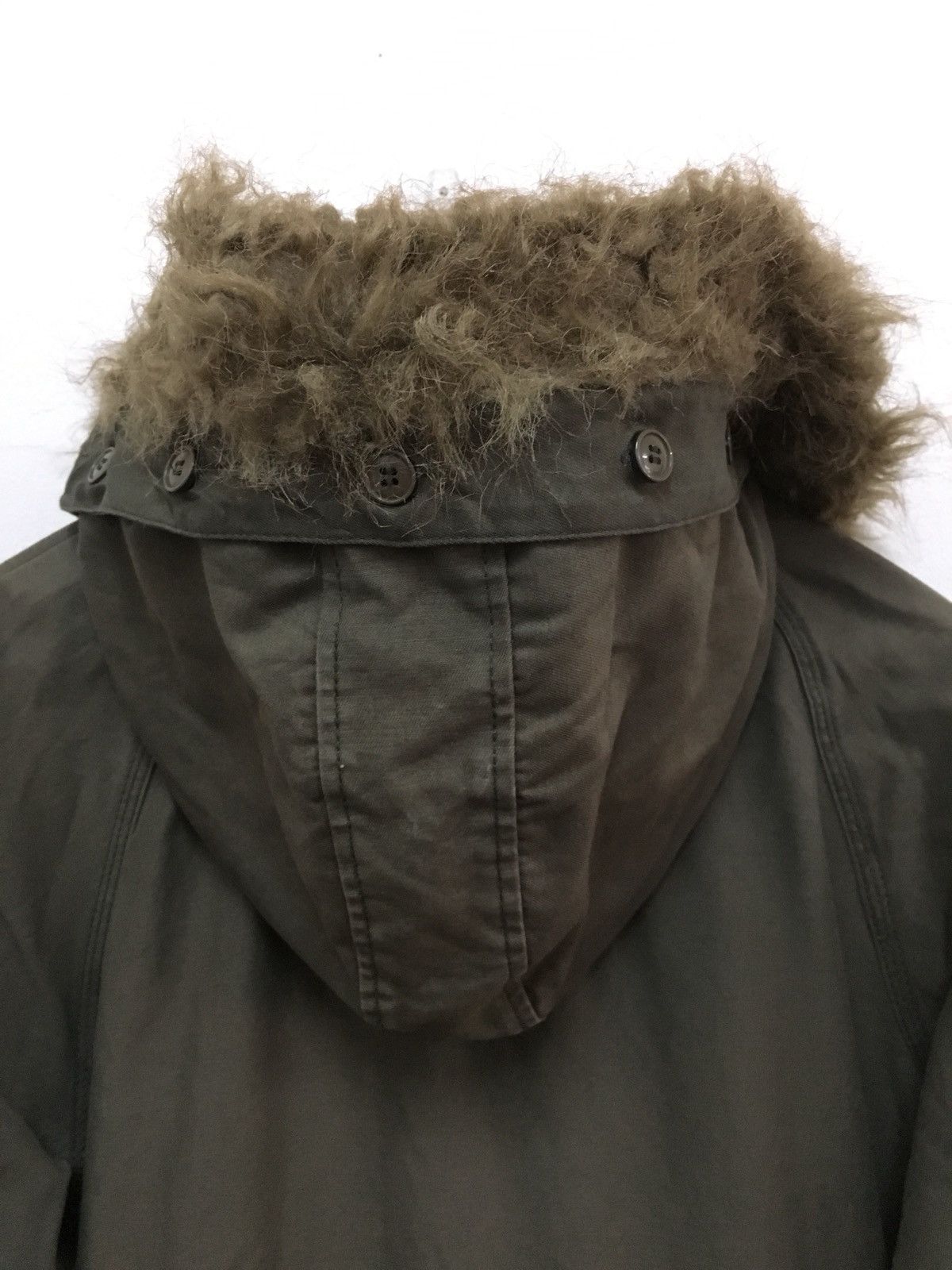Issey Miyake Ne-net Issey Miyake Parka Hoodie Green Army Size US M / EU 48-50 / 2 - 6 Thumbnail