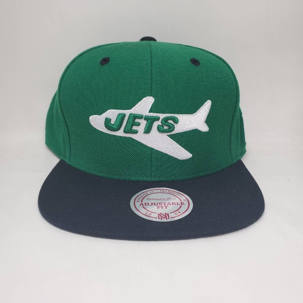 Vintage Mitchell & Ness New York Jets Snapback Hat Rare