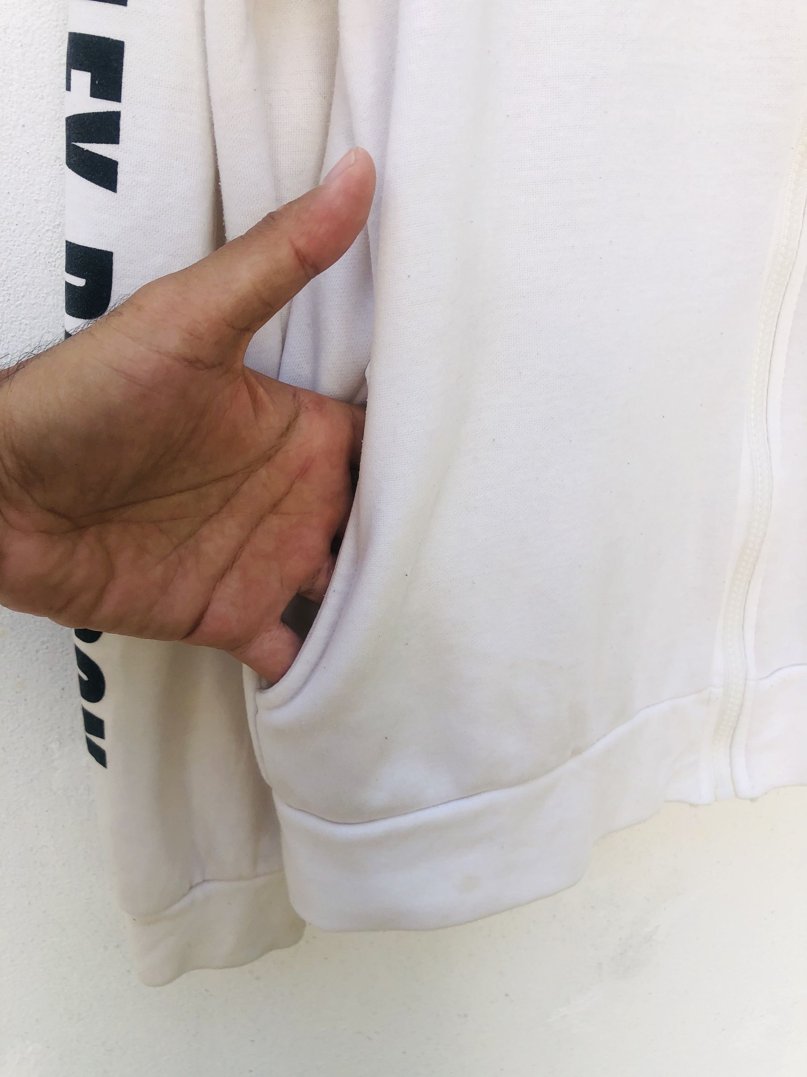 Japanese Brand × Vintage Vintage Harley Big Logo Motorcycle White Hoodie Size US M / EU 48-50 / 2 - 8 Thumbnail