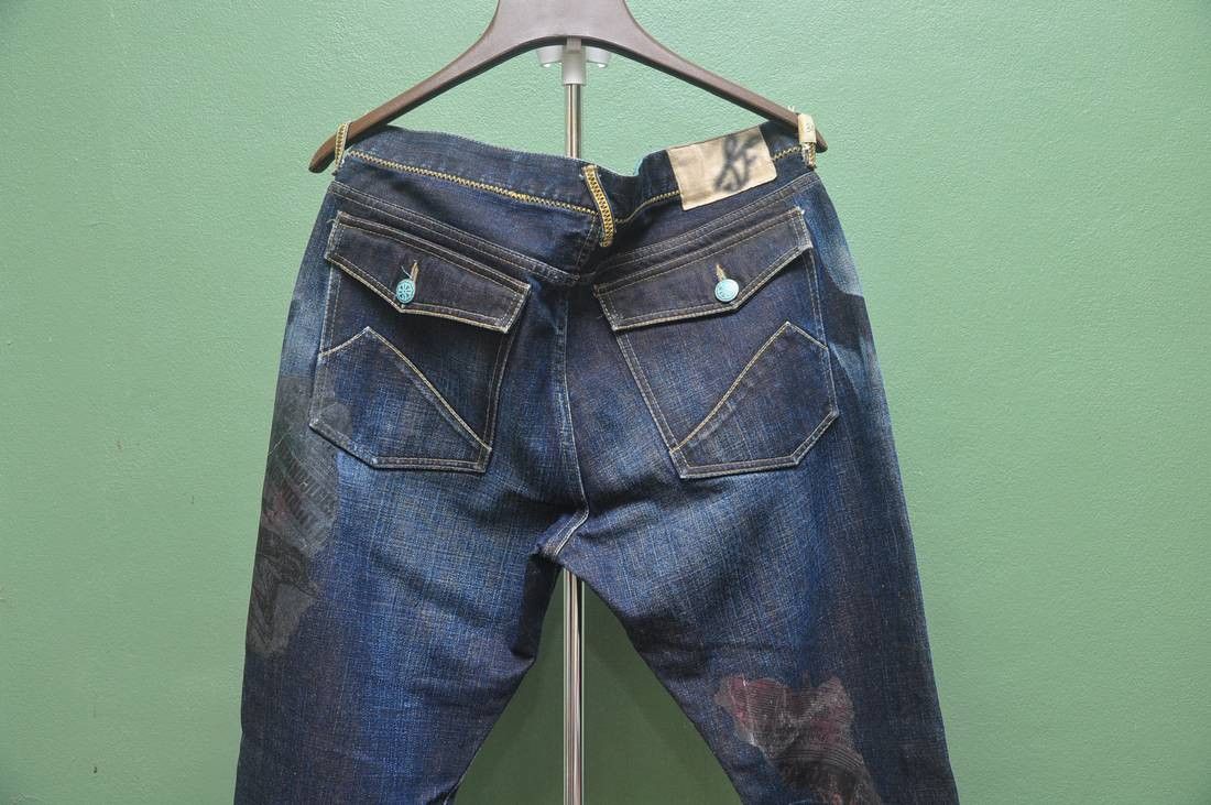 Japanese Brand × Vintage Vintage Japanese Made In Japan Travis Scott Fashion Style Size US 34 / EU 50 - 6 Thumbnail