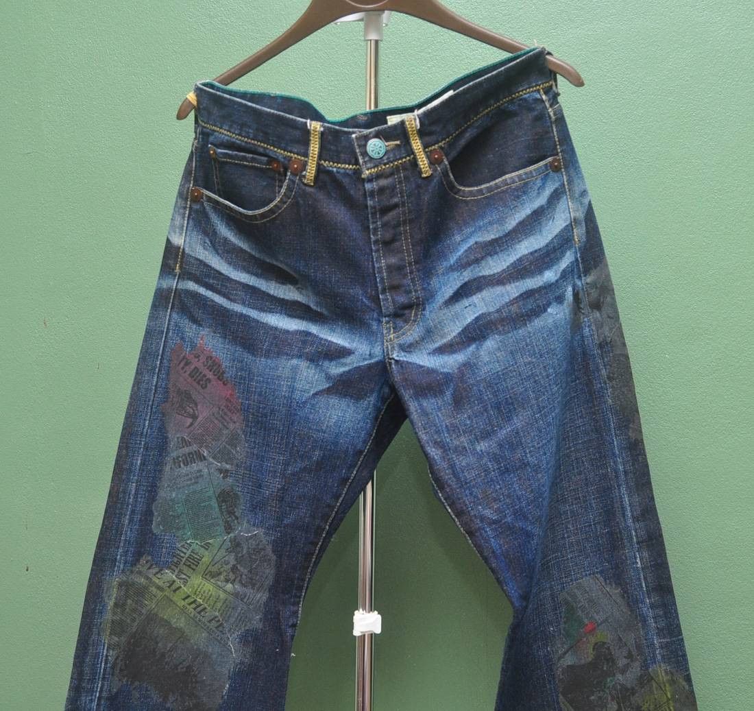 Japanese Brand × Vintage Vintage Japanese Made In Japan Travis Scott Fashion Style Size US 34 / EU 50 - 3 Thumbnail