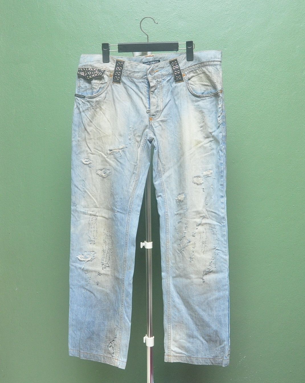 Vintage Dolce & Gabbana Distreessed Denim Jeans