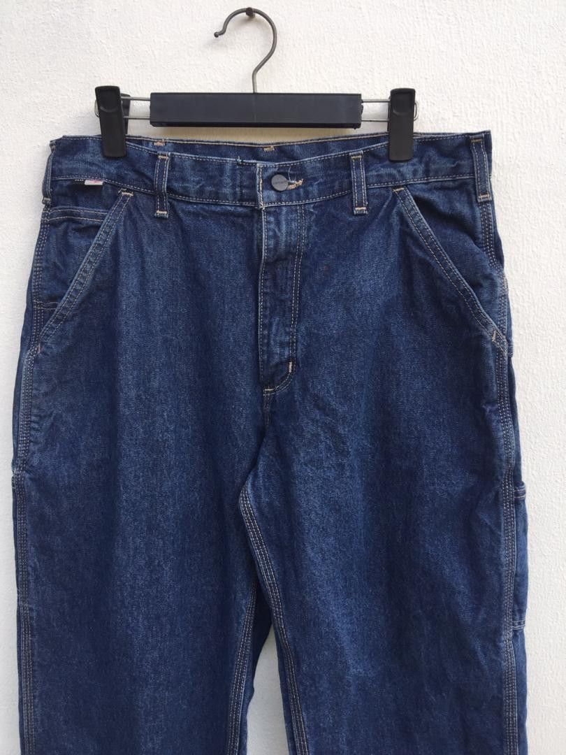 Carhartt Vintage Carhatt Skatebording Streetwear Fashion Denim Pant Size US 32 / EU 48 - 6 Thumbnail