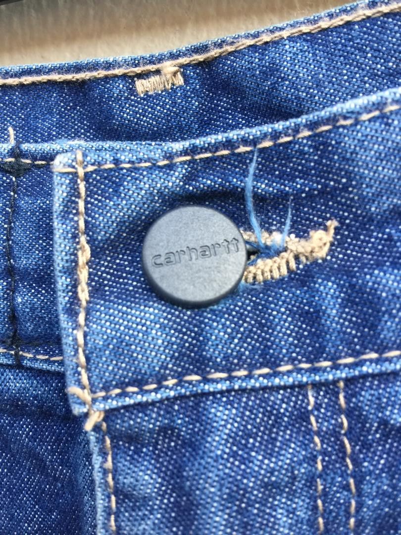 Carhartt Vintage Carhatt Skatebording Streetwear Fashion Denim Pant Size US 32 / EU 48 - 7 Thumbnail