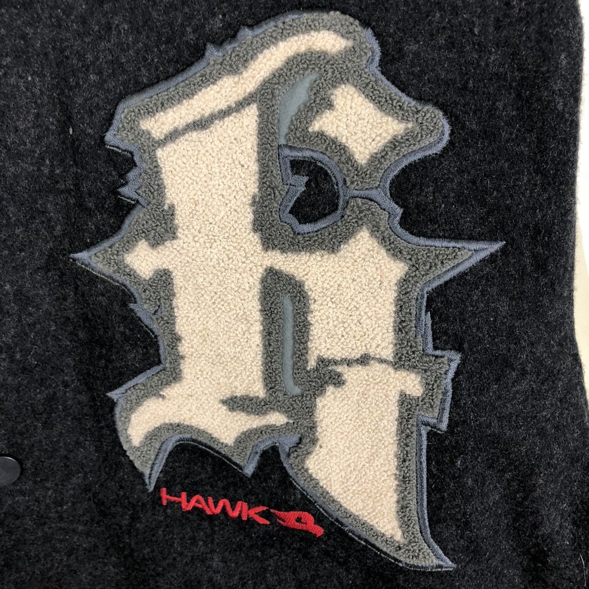 Tony Hawk × Vintage TONY HAWK SKATEBOARDING VARSITY JACKET Size US M / EU 48-50 / 2 - 6 Thumbnail