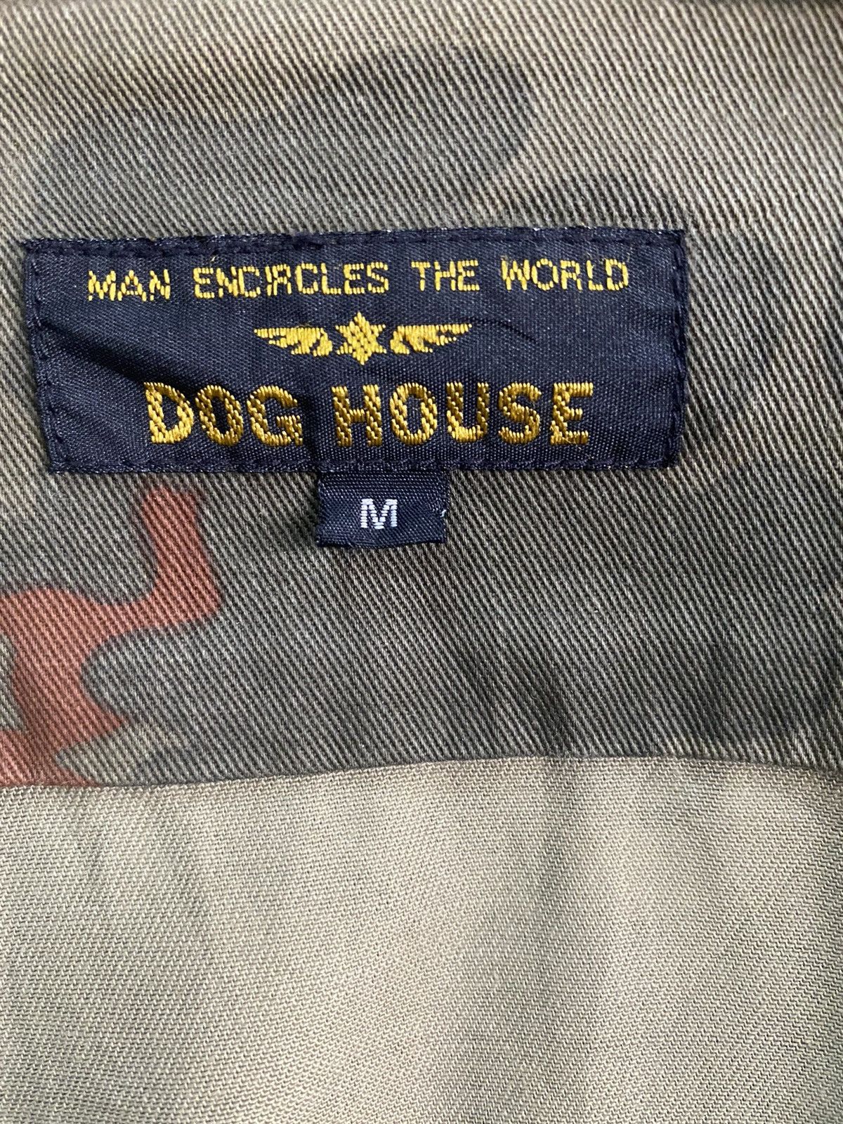 Vintage Vintage DOG HOUSE Military Shirt (M) Size US M / EU 48-50 / 2 - 13 Thumbnail
