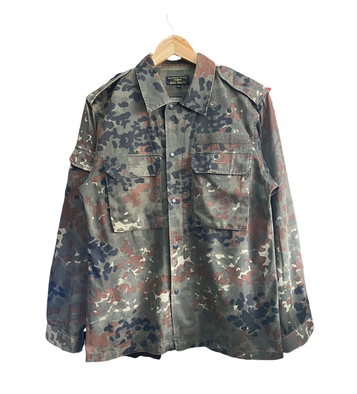 Vintage Vintage DOG HOUSE Military Shirt (M) Size US M / EU 48-50 / 2 - 1 Thumbnail