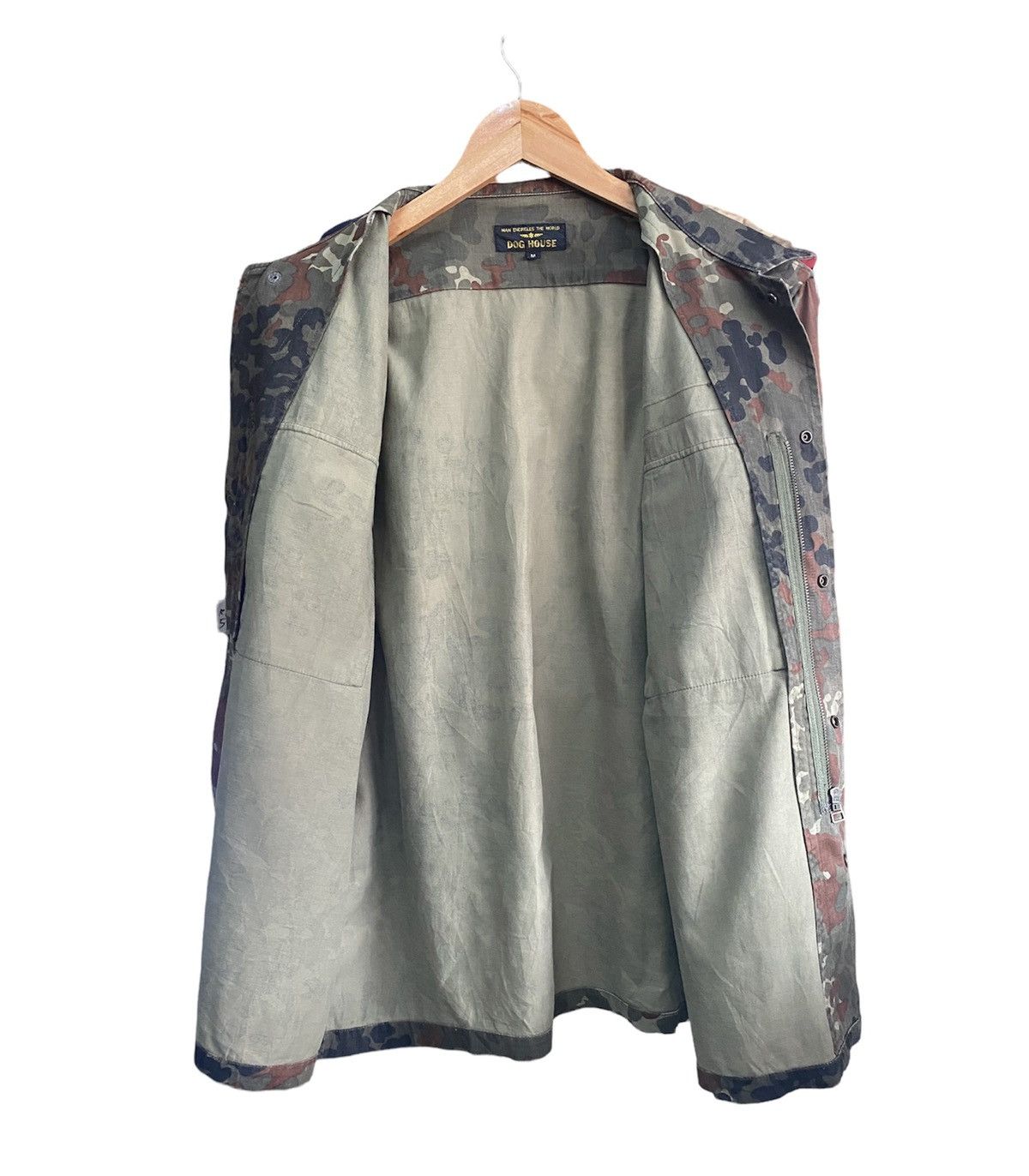 Vintage Vintage DOG HOUSE Military Shirt (M) Size US M / EU 48-50 / 2 - 9 Thumbnail